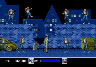 Michael Jackson s Moonwalker sur Sega Megadrive